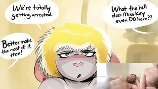Insane in the brain furry comic dub raw fucking shower cum