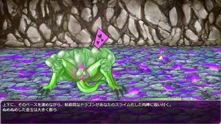 Furry gay dragon gets stretched in Japanese dark grove