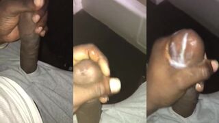 Got stood up but made myself cum with a huge BBC load
