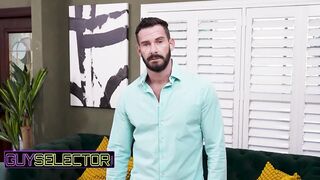 Scott DeMarco's neighbor Gio Carrera invades him deep and familiar with raw bareback passion