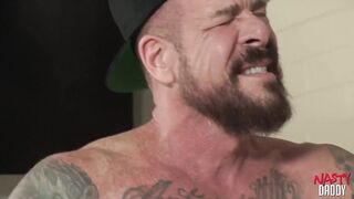 Daddy’s straps leave Jack Dyer raw and dripping with hardcore breeding