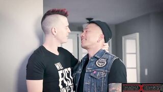 Damian’s dragon fist rips Axel’s hungry abyss raw fucked bottom gushing