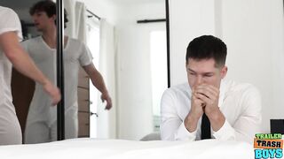 Eddie Patrick the Virgin Twink Banged Raw by DILF Jason