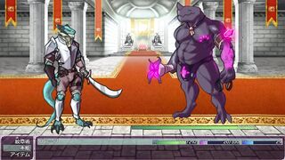 Dragon chubby gay furry gets big dick cock stuffed until cum floods ass