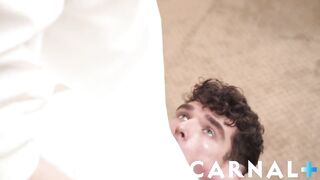 Twink Canyon Cole gets his tight hole wrecked by Master's big cock