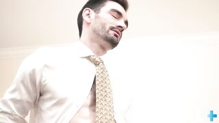 Twink Canyon Cole gets his tight hole wrecked by Master's big cock