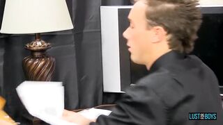 Wesley Mark destroyed by Kirk Cummings cum covered sucking and fucking special offer