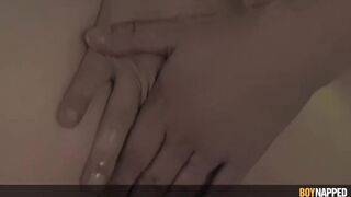 Boynapped Twink Raw Toy Fucked Ass by Dominant Stud