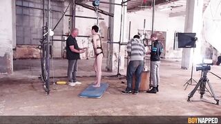 Boynapped Gushing Choked by Greedy Dom Master Wants It All