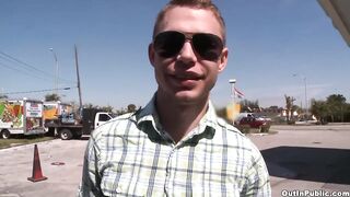 Horny Zach lexander ruined by Mickey Drake's thick stud dick in abandoned lot