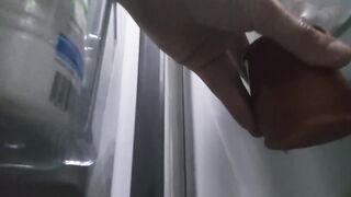 Twink gets destroyed by massive uncut cock choked with milk aftercare solo cumshot