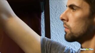 Jake Steel’s Big Cock Stroked Raw and Rough by a Curious Pornstar