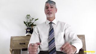 Horny Daddy Richard Lennox Gets Destroyed By His Own Sex Toy