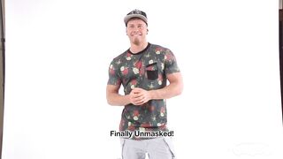 Brad's Massive raw tool destroyed while masked jerking off in HD