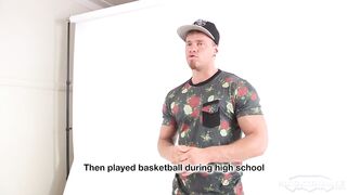 Brad's Massive raw tool destroyed while masked jerking off in HD