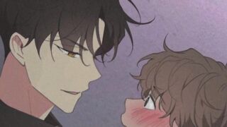 Gay lewd ASMR ruined by rough sex and big dick in hentai