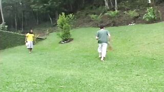 Giant cock wrecks tight twink ass missionary style raw