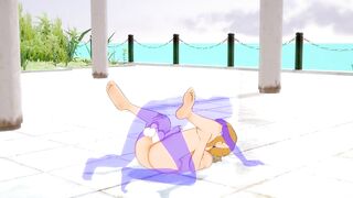 Big cock rips femboy Link in yaoi hentai anal fuck fest