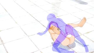 Big cock rips femboy Link in yaoi hentai anal fuck fest