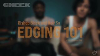 Bishop Black Noir TEACHES How To Rub Cock On Cam Like A Total SLUT