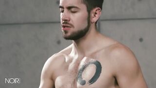 Noir Male threesome Dante Colle Remy Cruze Tyson Rush cum face destruction