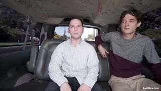 Twink Danny Wilcox Gets Fucked Hard Raw In Baitbus Van Backseat