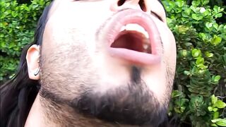 Andrey wrecked in anal heaven by latin beach studs