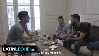 Jonas Matt rips Rodrigo El Santos giant Latin cock while his BF watches