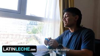 Felipe hires Julian for private English lessons but instead learns to suck cock raw