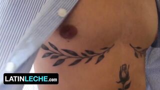 Felipe hires Julian for private English lessons but instead learns to suck cock raw