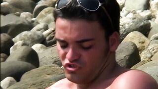 Anal Destruction Denyys Gets Fucked Outside at the Beach