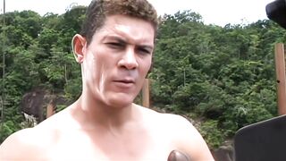 Alex Bad Boy gets Destroyed with a Big Dick while Fishing