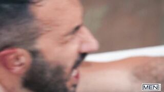 William Seed's Thick Cock Destroyed Johnny Viper's Gaping Hole While Muscles Flexed