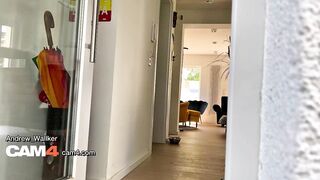 Andrew Wallker's Fitness Jerk Off Was Destroyed by a Voyeur's Big Load Gay Cum