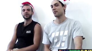 Lewis and Bryce ruined by Aussie oral obsession thick loads deep throat