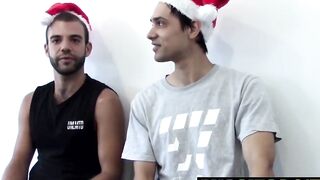 Lewis and Bryce ruined by Aussie oral obsession thick loads deep throat