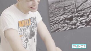 Twinks Lucas A Michael P Logan S Destroyed Double Blowjob Gangbang