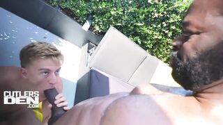 Cutler X destroys British twunk’s tight hole with raw BBC brutal breed