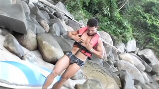 Douglas Torres raw ass to mouth big dick pierced muscle porn