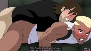 X-Men Evolution gangbanged by rough frat boys breeding hentai yaoi