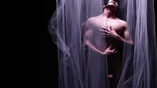 His thick cock wrecks my mouth raw blowjob leaky holes