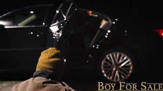 Boy for sale gets bred by brutal DILF Daddy in gear bondage