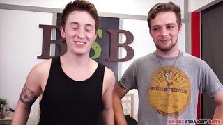 Broke college studs fucked hard for cash
