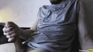 Twink veins explode massive 9 inch cock jizz flood desperate orgasm