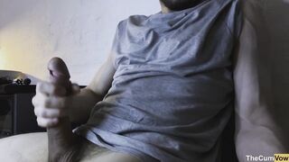 Twink veins explode massive 9 inch cock jizz flood desperate orgasm