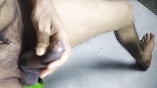 Asian twink drenches the camera in thick ropes of cum while moaning filthy