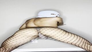 Asian twink twerking hard for his daddy thick slut hole gets destroyed