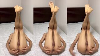 Twink’s tight hole gets stuffed hard first time anal with BBC