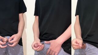 Twink Gushes from Daddy’s Hot Jakol Pounding