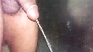 Asian BBC drips pee in your mouth while you gag on his cock